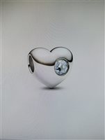 Charm Pandora Donna in Argento Cristallo artificiale 794161C03